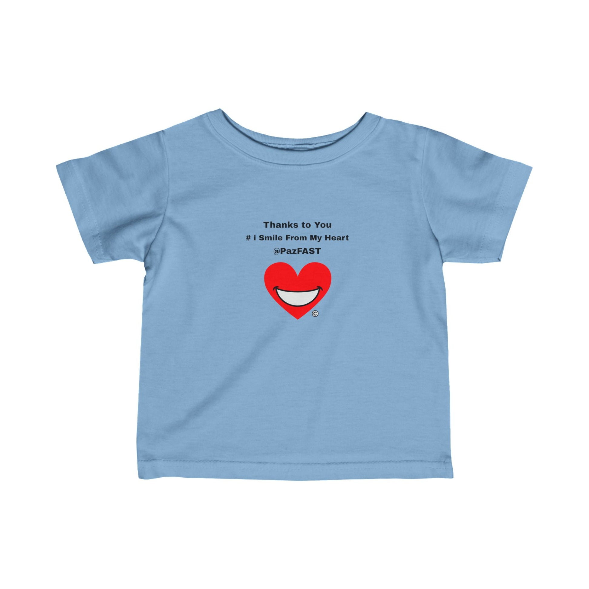 Infant Fine Jersey Tee | Extend Total *Kindness with "Paz FAST, The Love Solution" - The Love Solution