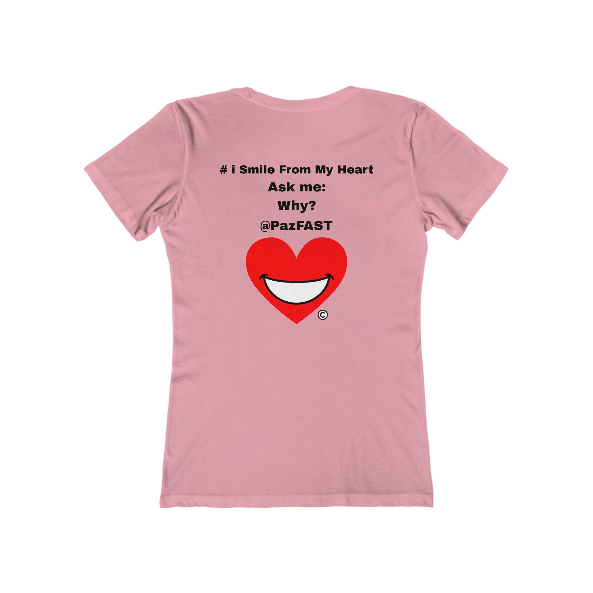 The Boyfriend Tee for Women | Extend Total *Kindness with "Paz FAST, The Love Solution" - The Love Solution