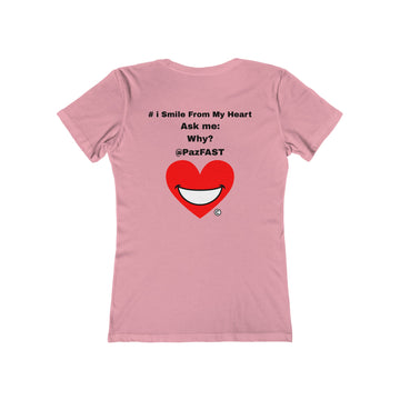 The Boyfriend Tee for Women | Extend Total *Kindness with "Paz FAST, The Love Solution" - The Love Solution