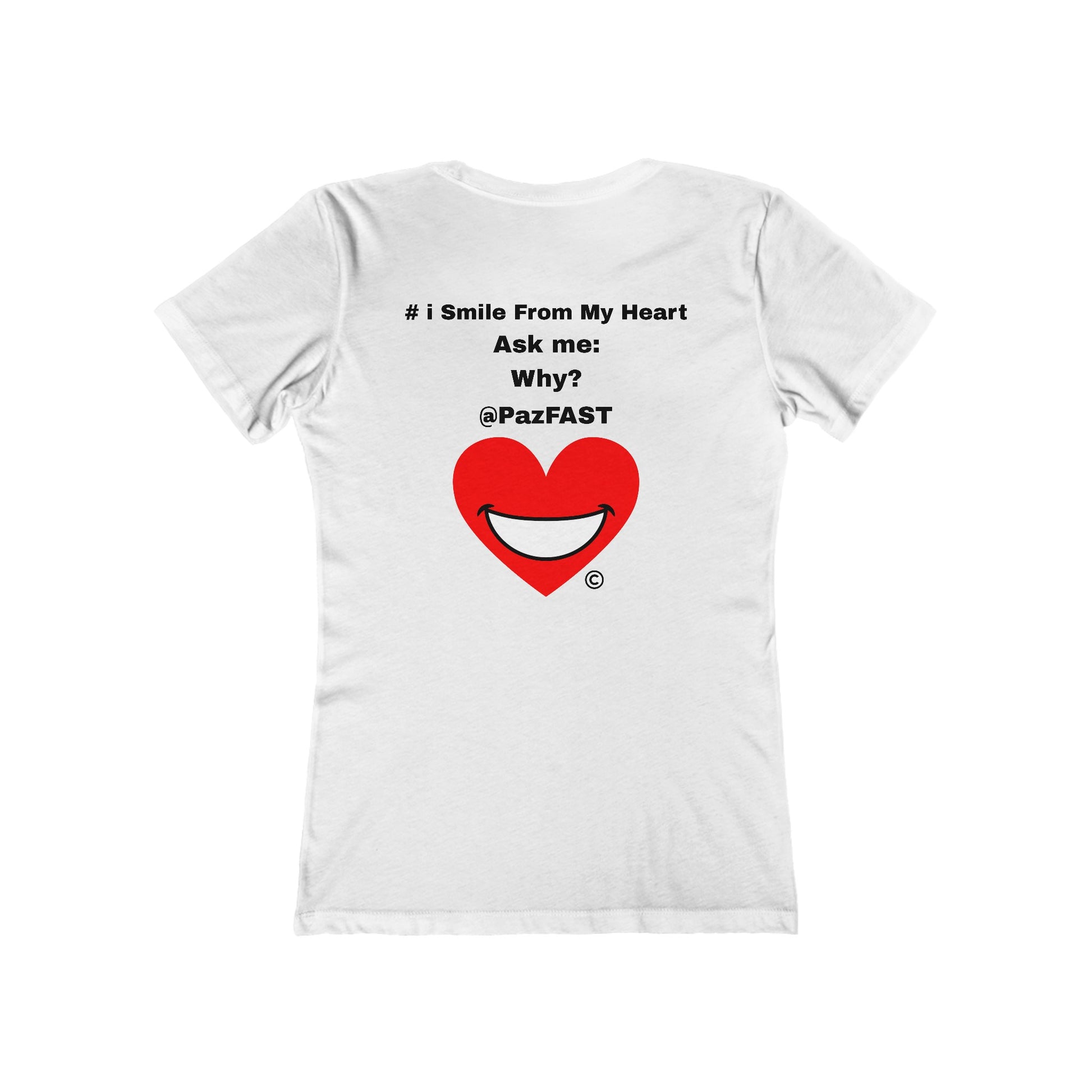 The Boyfriend Tee for Women | Extend Total *Kindness with "Paz FAST, The Love Solution" - The Love Solution