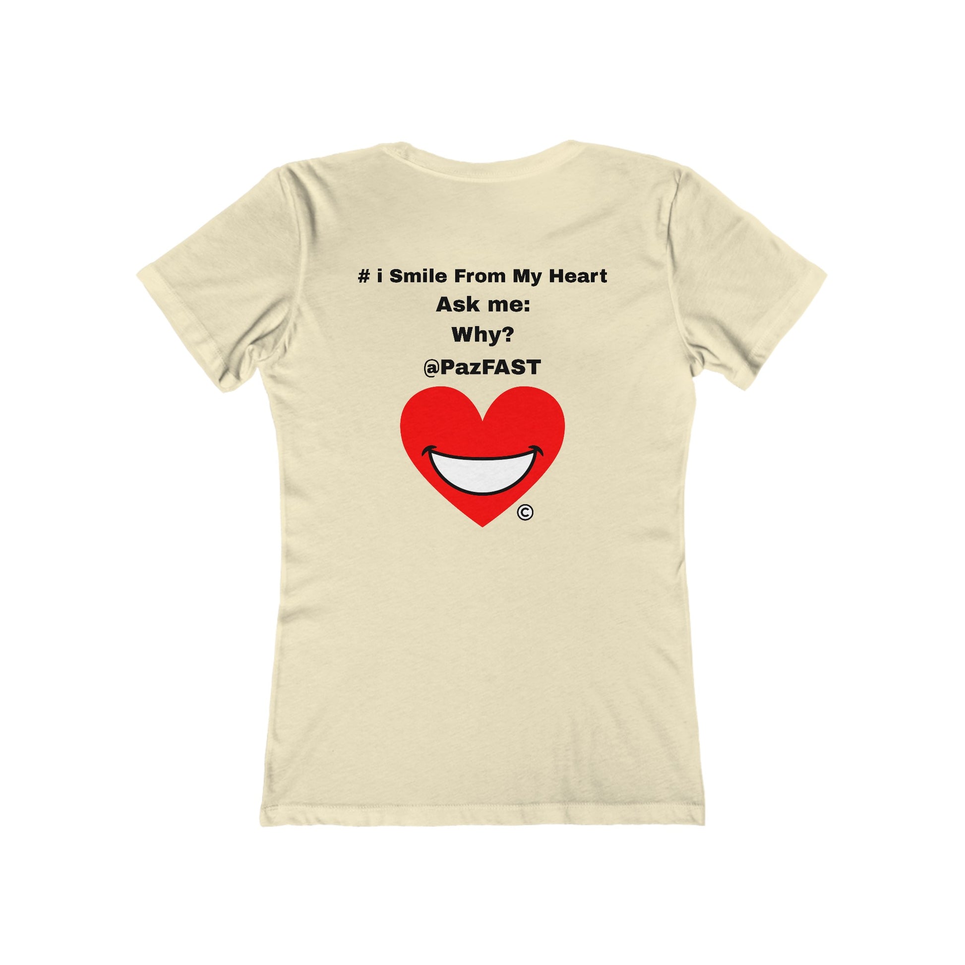 The Boyfriend Tee for Women | Extend Total *Kindness with "Paz FAST, The Love Solution" - The Love Solution