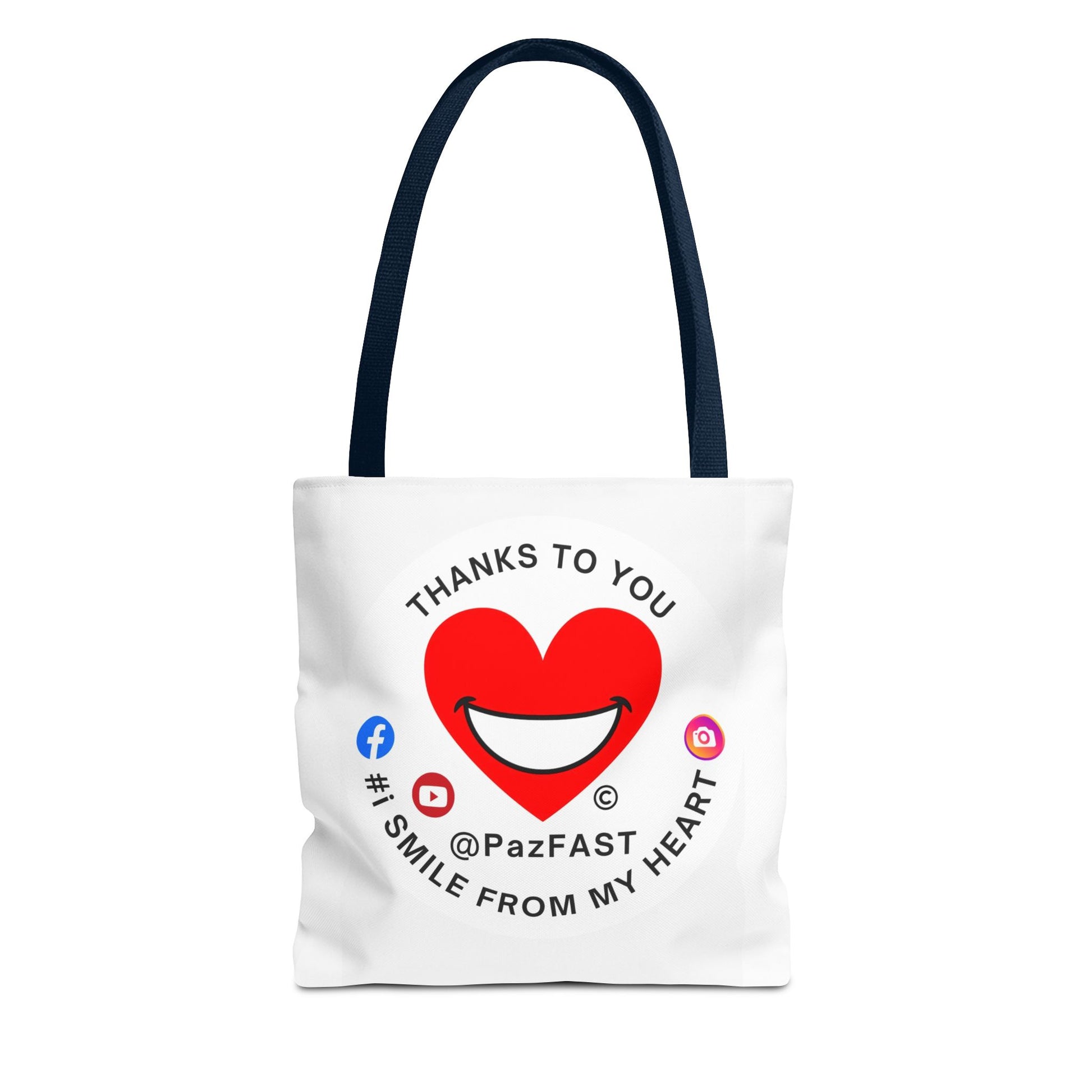 Tote Bag (AOP) | Extend Total *Kindness with "Paz FAST, The Love Solution" - The Love Solution