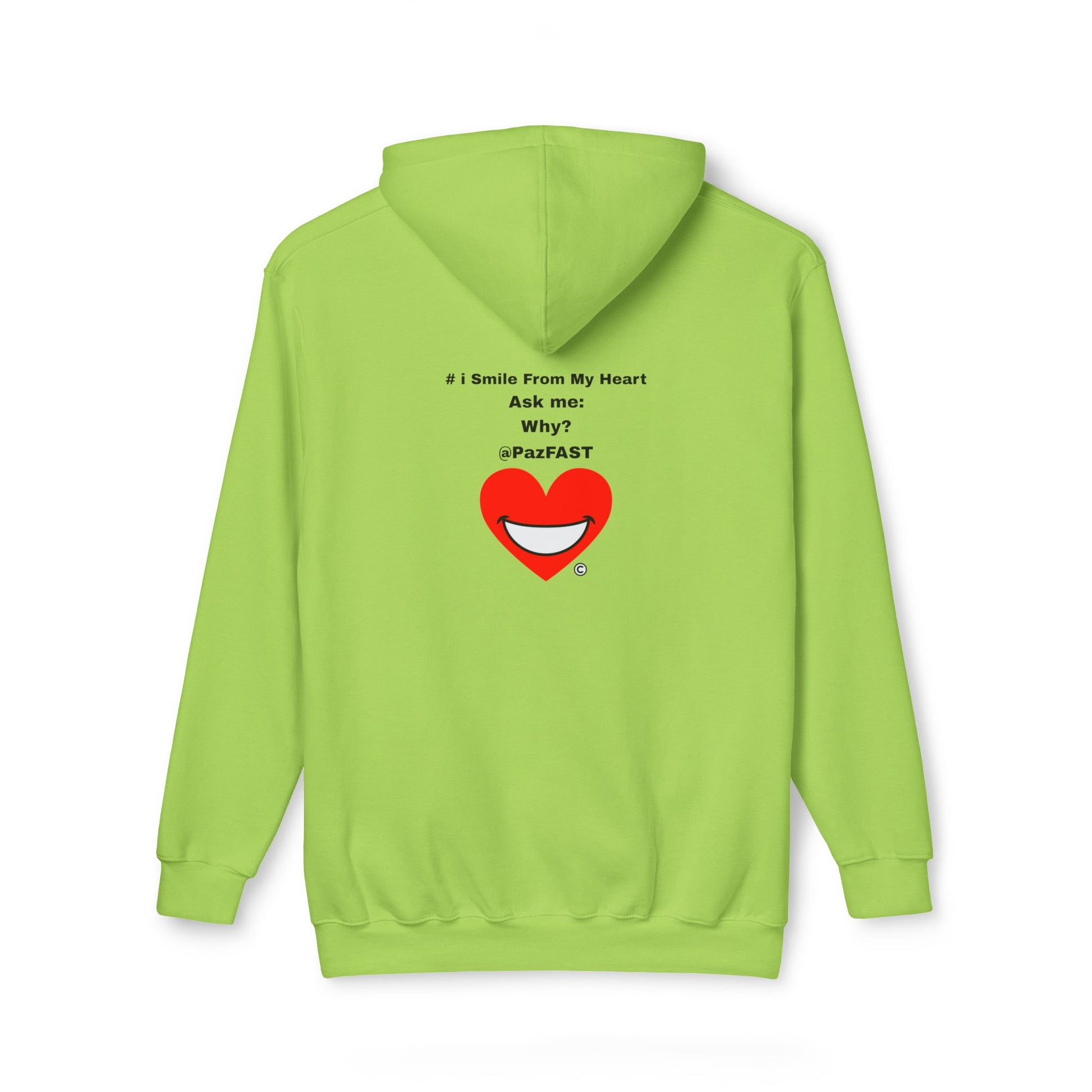 Unisex Hooded Sweatshirt, Made in US | Extend Total *Kindness with "Paz FAST, The Love Solution" - The Love Solution