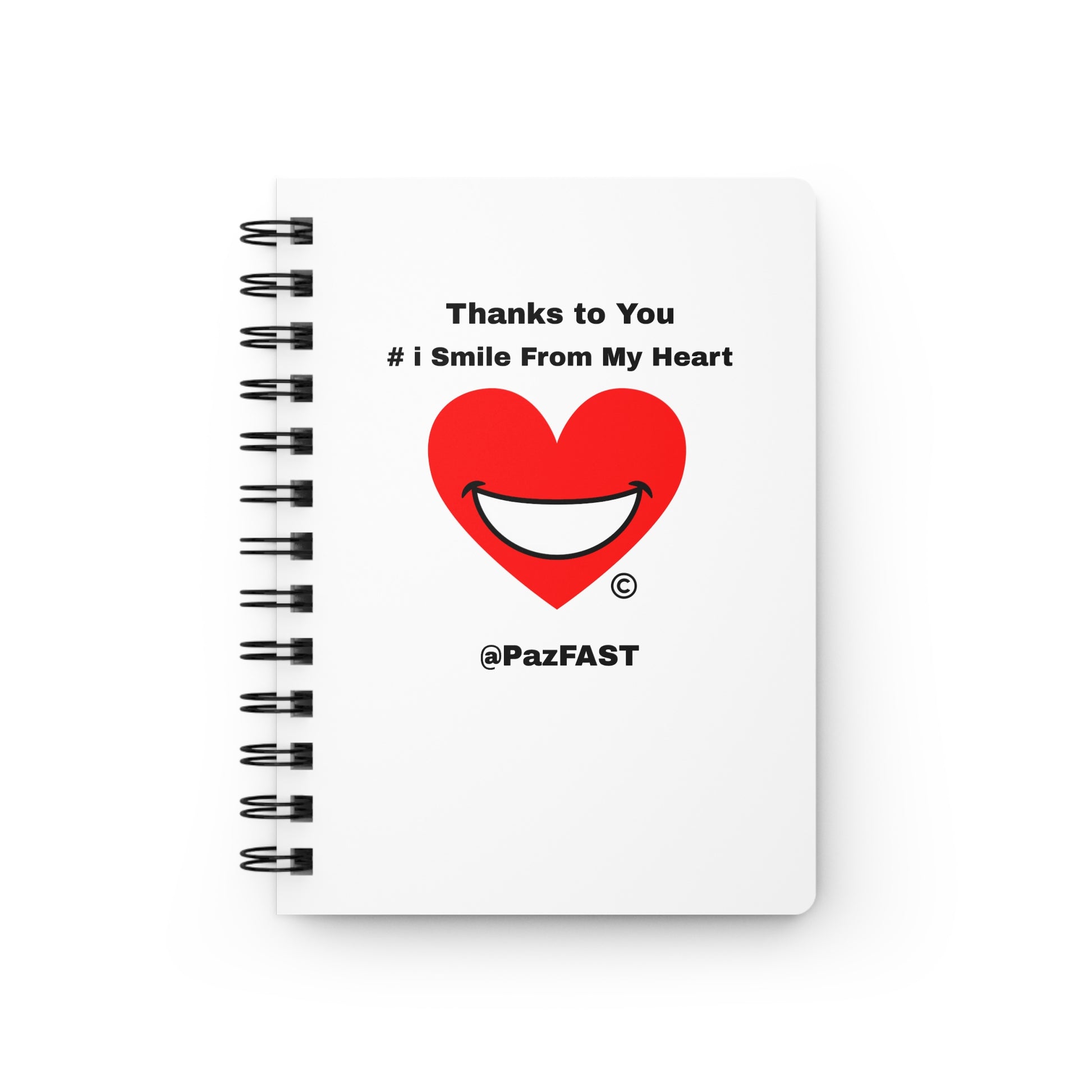 Spiral Bound Journal | Extend Total *Kindness with "Paz FAST, The Love Solution" - The Love Solution