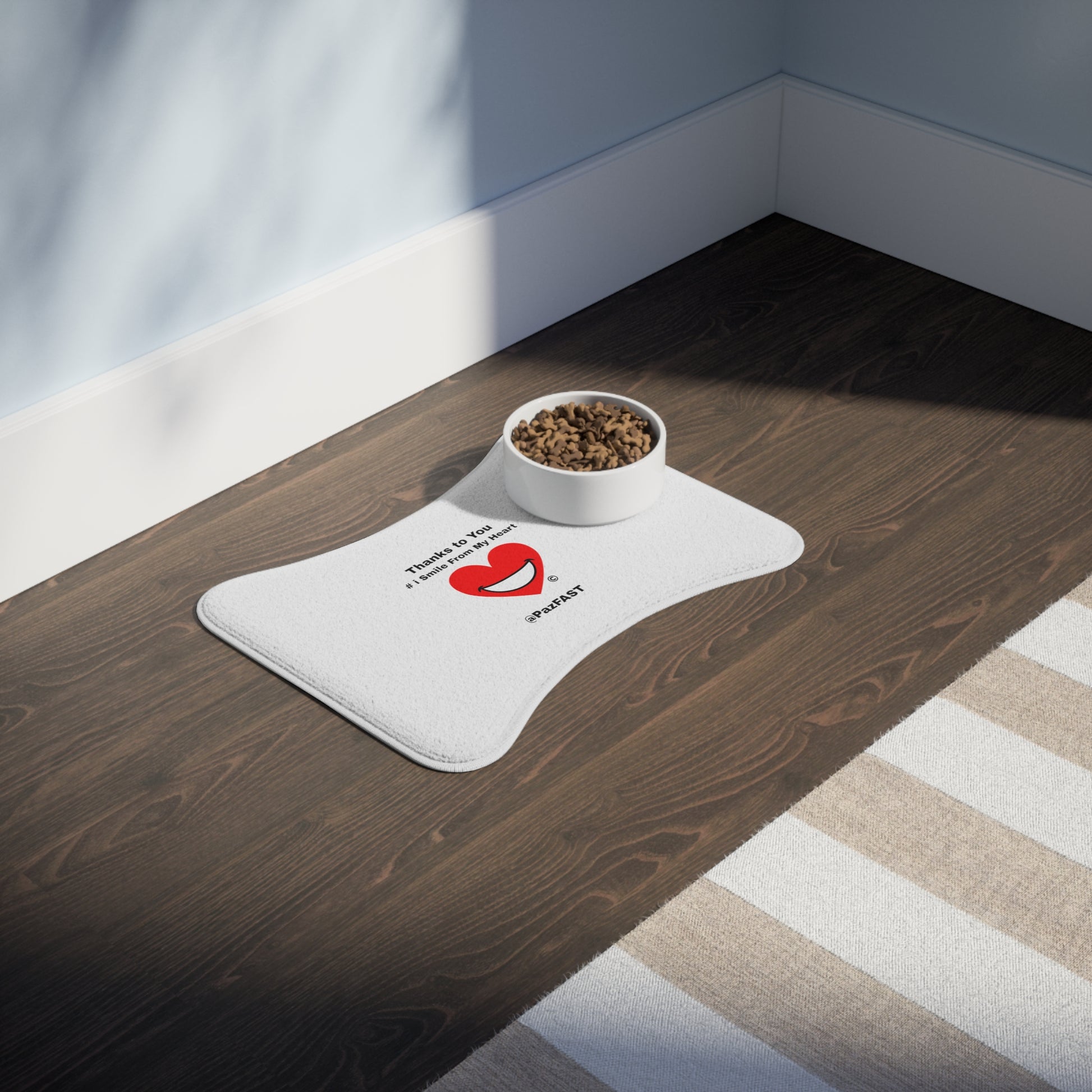 Pet Feeding Mats | Extend Total *Kindness with "Paz FAST, The Love Solution" - The Love Solution