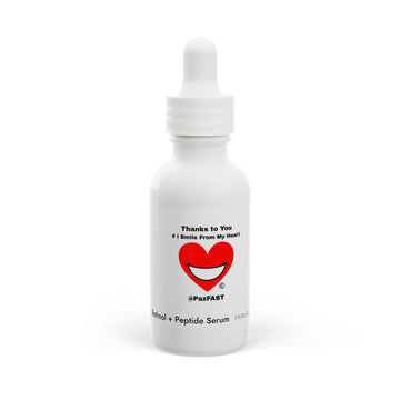 Retinol and Peptide Face Serum, 1oz | Extend Total *Kindness with "Paz FAST, The Love Solution" - The Love Solution