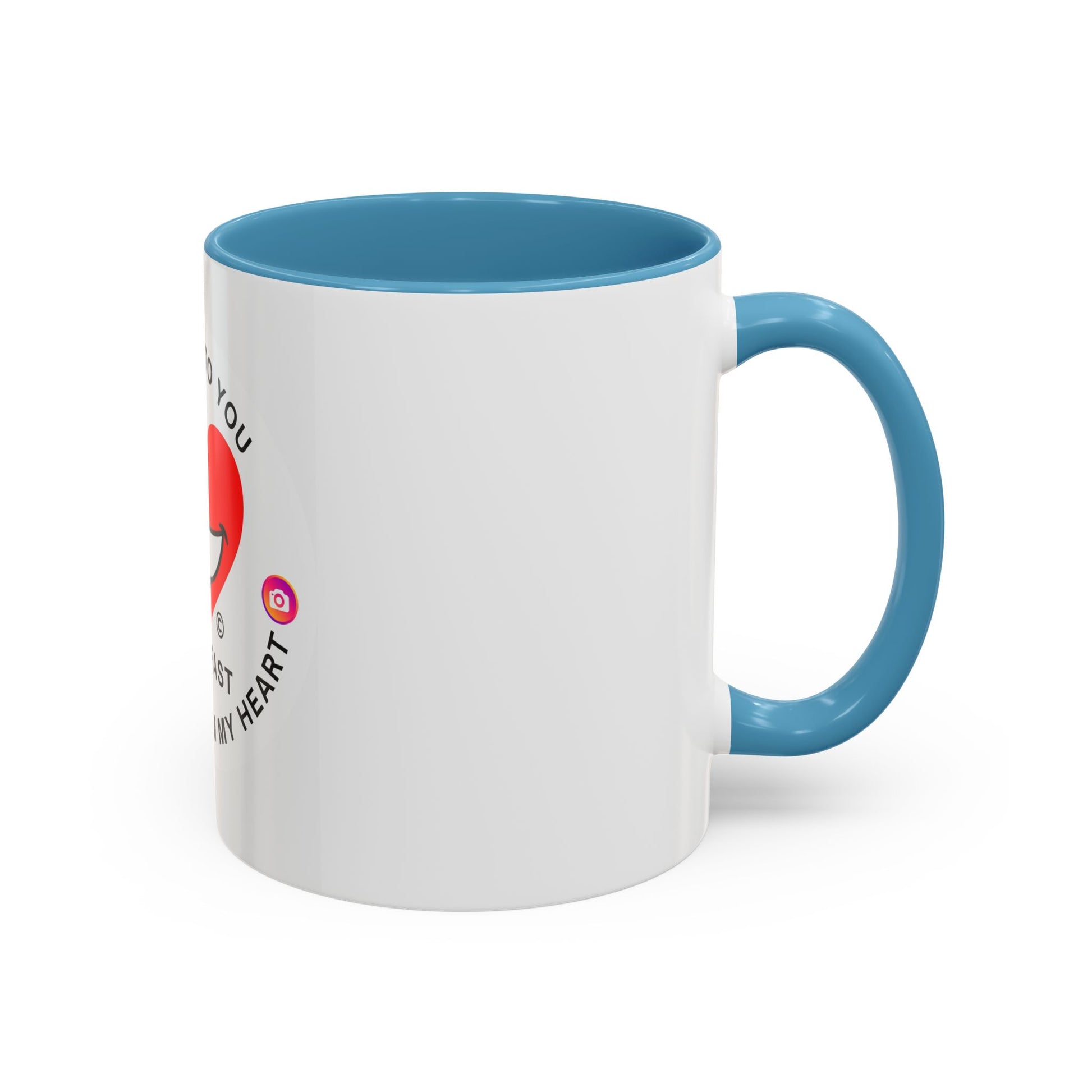 Motivational Accent Coffee Mug (11, 15oz) | Extend Total *Kindness with "Paz FAST, The Love Solution" - The Love Solution