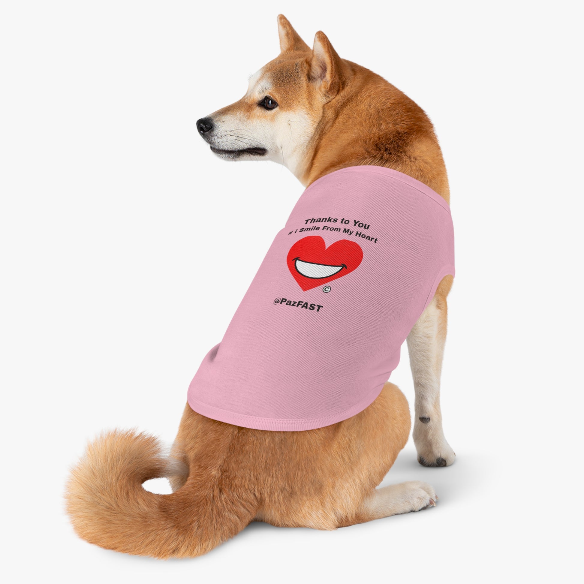 Pet Tank Top | Extend Total *Kindness with "Paz FAST, The Love Solution" - The Love Solution