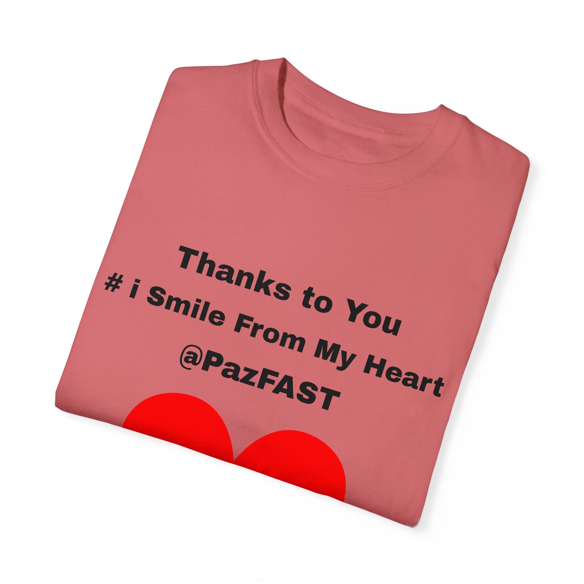 Unisex Garment-Dyed T-shirt | Extend Total *Kindness with "Paz FAST, The Love Solution" - The Love Solution