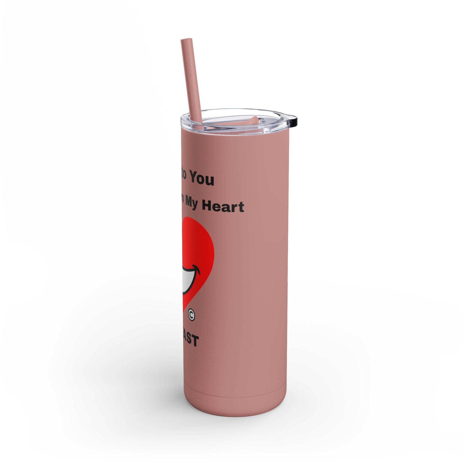 Maars Maker Skinny Matte Tumbler, 20oz | Extend Total *Kindness with "Paz FAST, The Love Solution" - The Love Solution