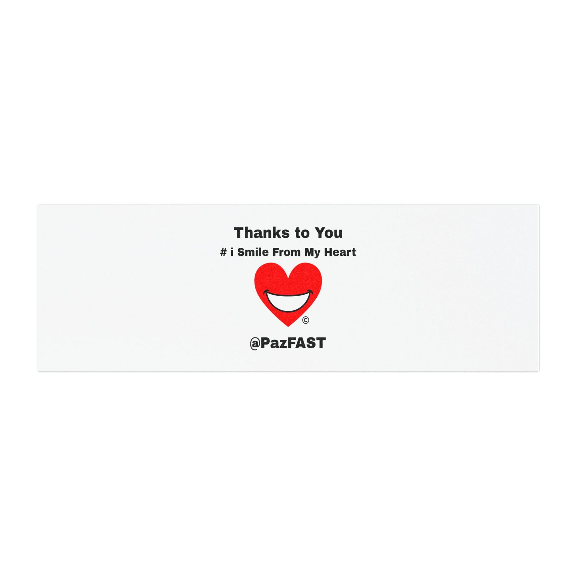 Car Magnets | Extend Total *Kindness with "Paz FAST, The Love Solution" - The Love Solution