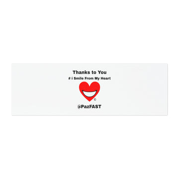 Car Magnets | Extend Total *Kindness with "Paz FAST, The Love Solution" - The Love Solution