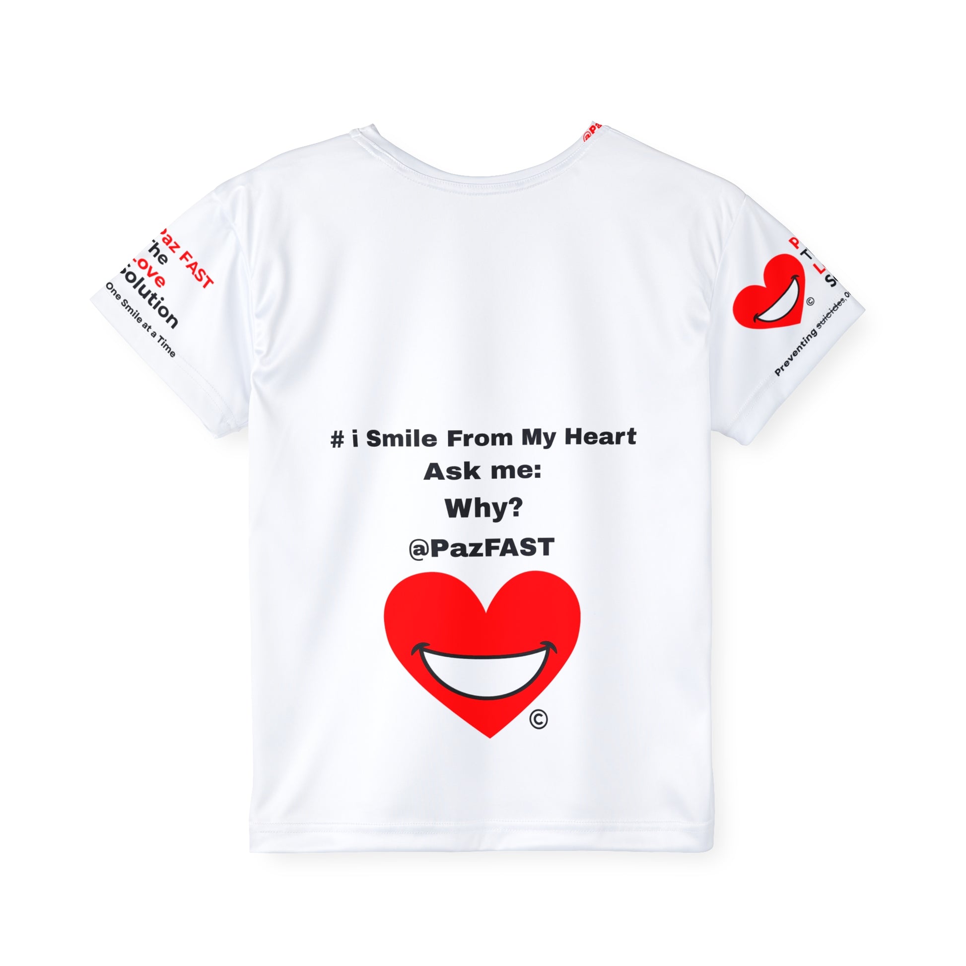 Kids Sports Jersey (AOP) | Extend Total *Kindness with "Paz FAST, The Love Solution" - The Love Solution