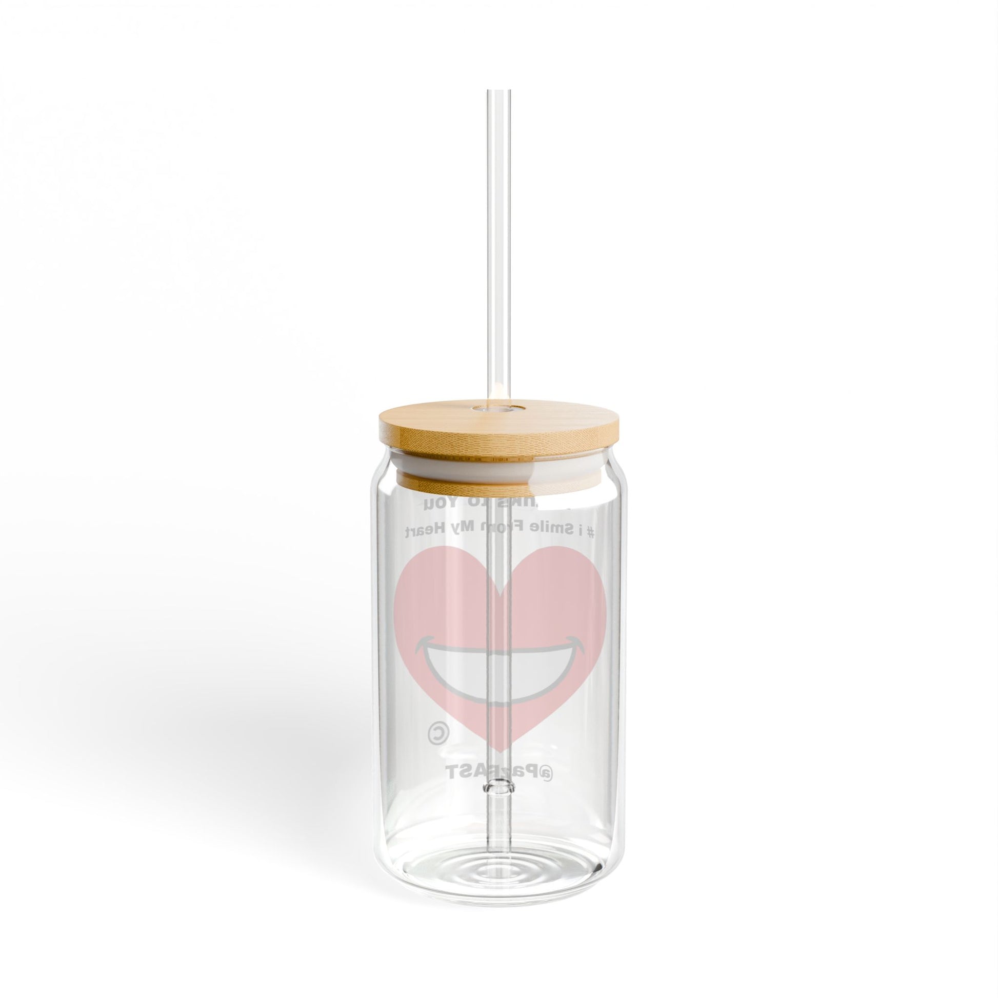 Sipper Glass, 16oz | Extend Total *Kindness with "Paz FAST, The Love Solution" - The Love Solution