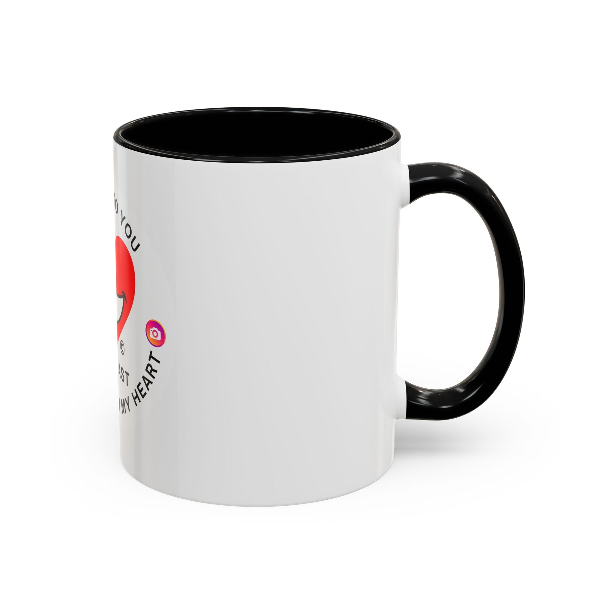 Motivational Accent Coffee Mug (11, 15oz) | Extend Total *Kindness with "Paz FAST, The Love Solution" - The Love Solution