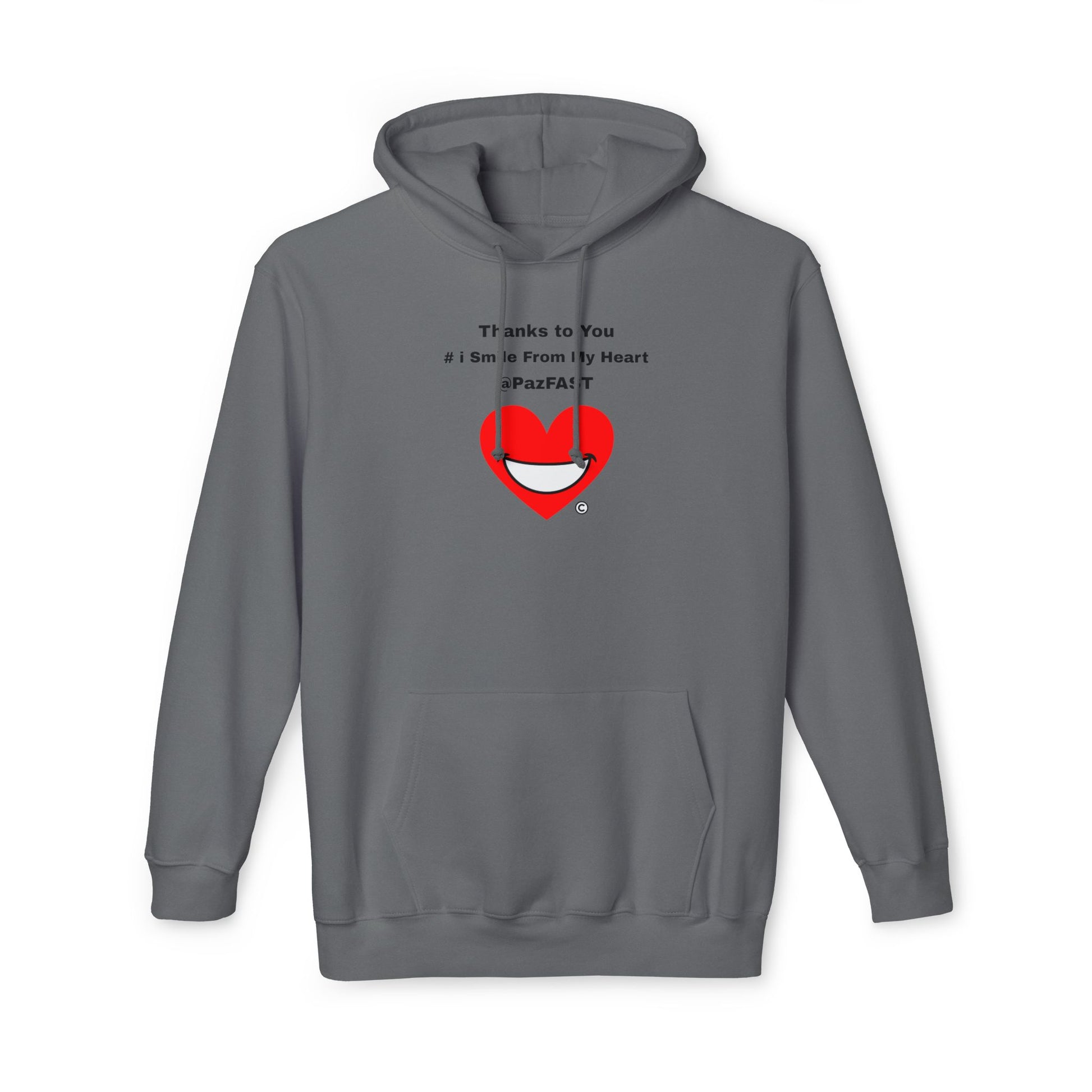 Unisex Hooded Sweatshirt, Made in US | Extend Total *Kindness with "Paz FAST, The Love Solution" - The Love Solution